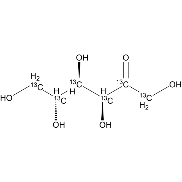 D-Fructose-13C6 (D-Fructose 13C6) 201595-65-5